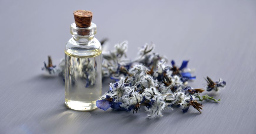 aceite esencial de lavanda